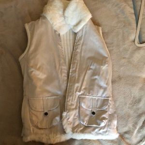Reversible Rabbit Fur Vest